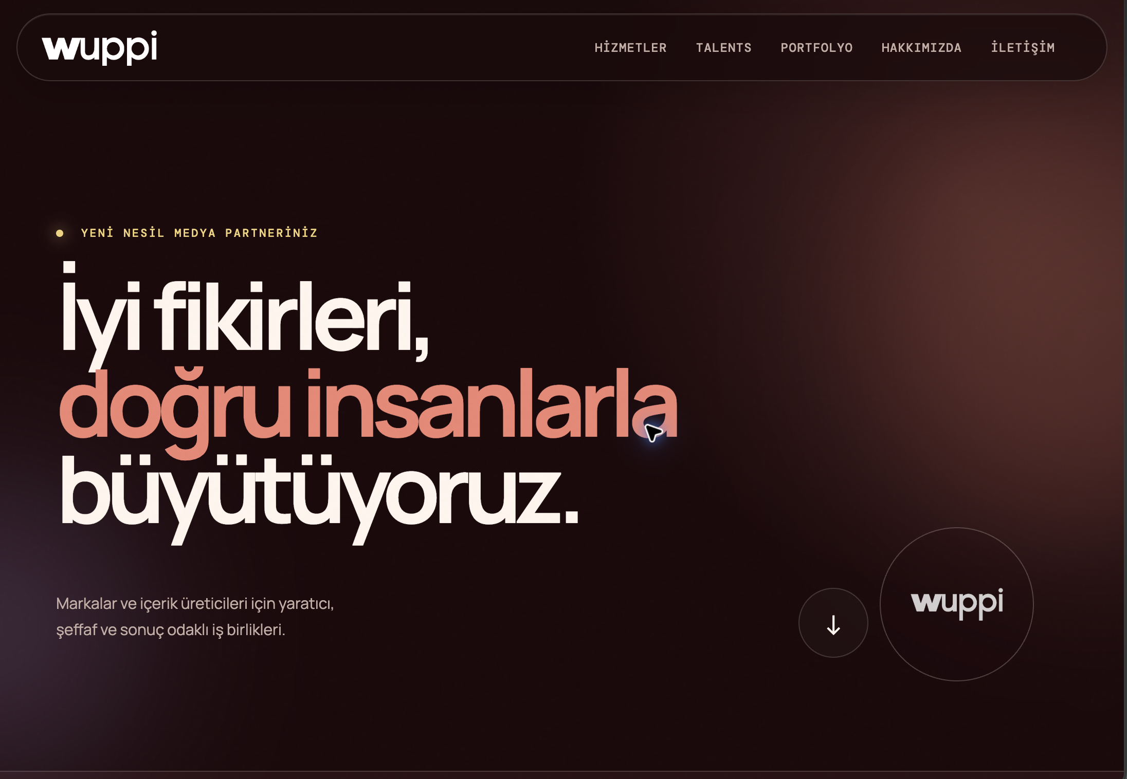wuppi web sitesi ekran görüntüsü